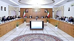 جلسه هیات دولت ایران