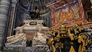 Ανακαίνιση στην Βασιλική του Αγίου Πέτρου στο Βατικανό. 11 Απριλίου 2025