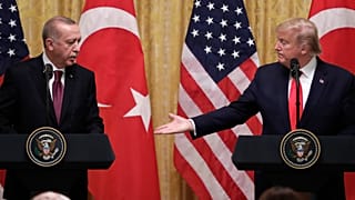 Cumhurbaşkanı Recep Tayyip Erdoğan ve ABD Başkanı Donald Trump, 2019.