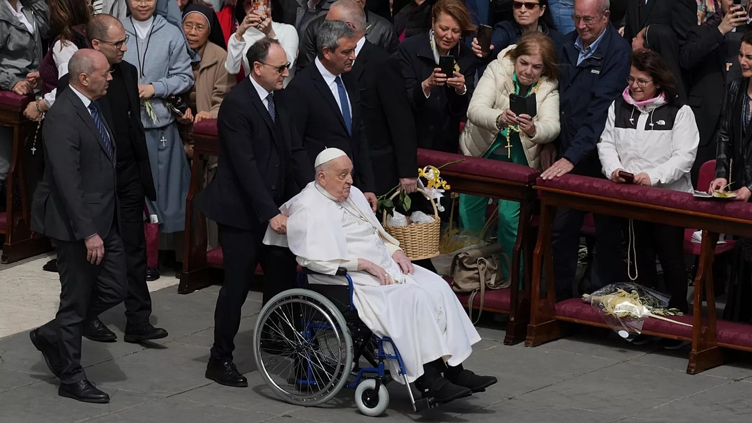 Pope Francis at St. Peter's