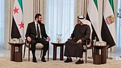 دیدار شرع با آل نهیان