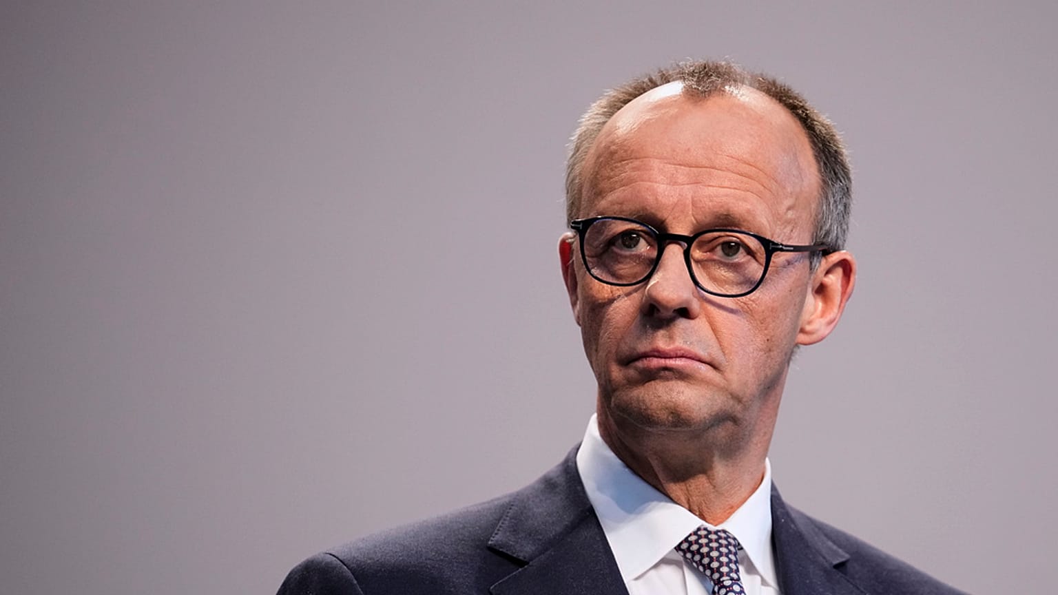 Friedrich Merz, presidente del partito CDU, a Berlino, 9 aprile 2025.