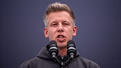 Lider węgierskiej opozycji Peter Magyar
