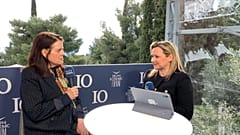 Chatham House-Leiterin Bronwen Maddox im Gespräch mit Euronews-Journalistin Fay Doulgkeri.