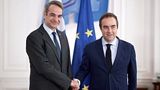 Κυριάκος Μητσοτάκης - Σεμπαστιάν Λεκορνί