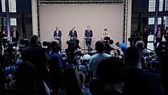 SPD, CDU und CSU präsentieren den Koalitionsvertrag. Die Jusos lehnen ihn ab.