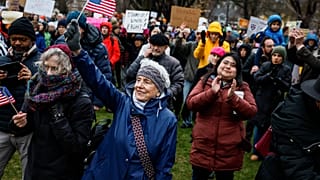 Protests in Harvard University
