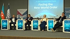 Der globale Wandel war Thema auf dem ADA-Politischen Forum in Aserbaidschan