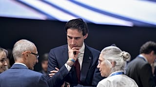 Wopke Hoekstra, European Commissioner, at the United Nations Climate Change Conference (COP 29), in Azerbaijan