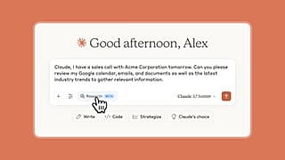 Un esempio di come il chatbot Claude funzionerà con Google Workspace 
