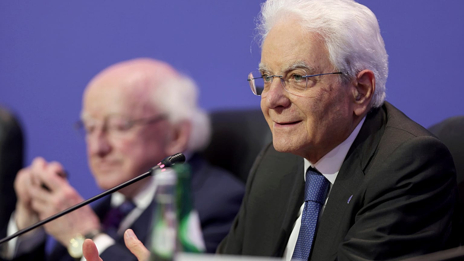 Il presidente della Repubblica Sergio Mattarella