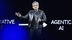 Jensen Huang, CEO de Nvidia, durante el discurso de apertura de la GTC. California, Estados Unidos, el 18 de marzo de 2025.