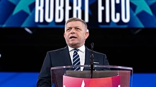 Le Premier ministre slovaque Robert Fico s'exprime lors de la Conservative Political Action Conference (CPAC) à Washington