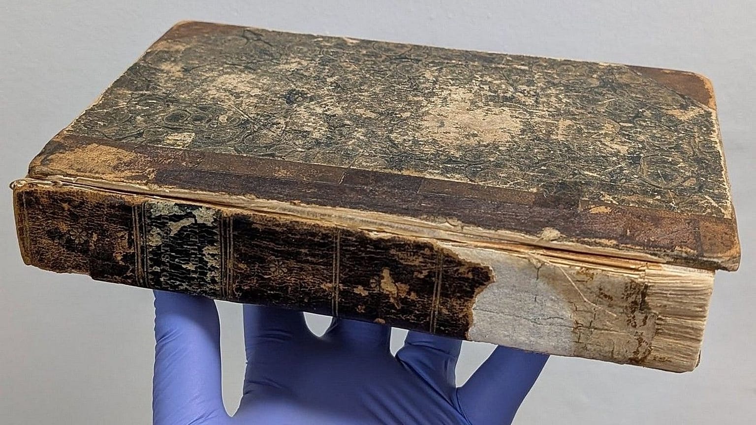 İnsan derisiyle ciltlenmiş kayıp kitap şimdi İngiltere müzesinde sergileniyor 
