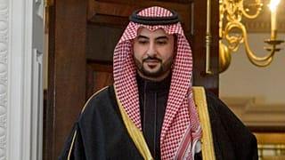 Saudi Arabia's Defense Minister Prince Khalid bin Salman