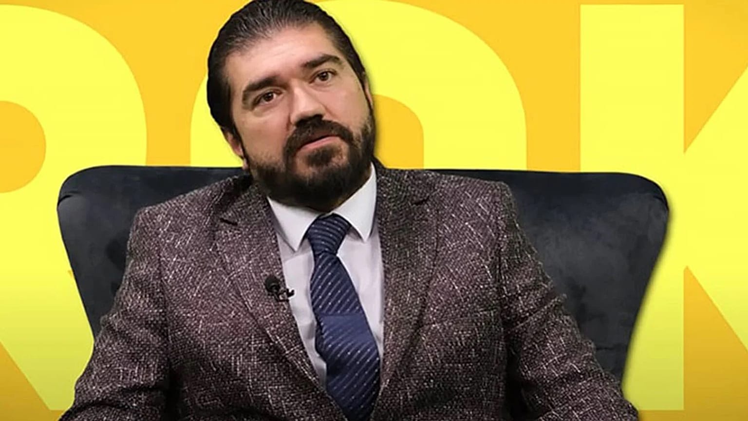 Rasim Ozan Kütahyalı'nın En Son Haber'deki YouTube programından bir kare.