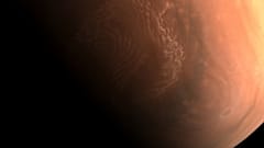 Una foto ad alta risoluzione della superficie di Marte scattata dalla sonda cinese Tianwen-1, 4 marzo 2021