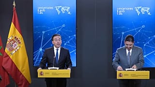 Albares y Bourita tras su reunión, 17 de abril de 2025