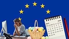 Nichts spaltet Europa so sehr in zwei Hälften wie die Osterferien.