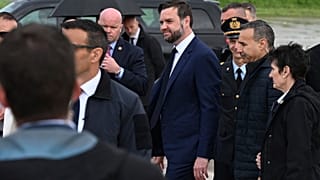 Άφιξη του αντιπροέδρου των ΗΠΑ JD Vance στη Ρώμη, 18 Απριλίου 2025