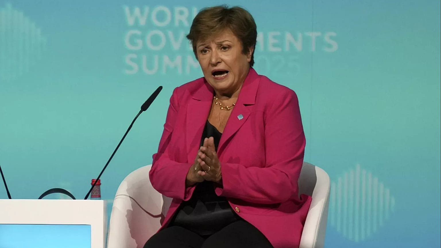  Kristalina Georgieva, a Nemzetközi Valutaalap vezérigazgatója 