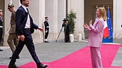 Meloni wita wiceprezydenta USA 