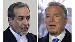 İran Dışişleri Bakanı Abbas Arakçi (solda) ve Beyaz Saray özel temsilcisi Steve Witkoff.