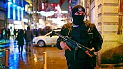 الشرطة التركية في إسطنبول