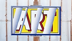 Reflections; Art (1988), Roy Lichtenstein.