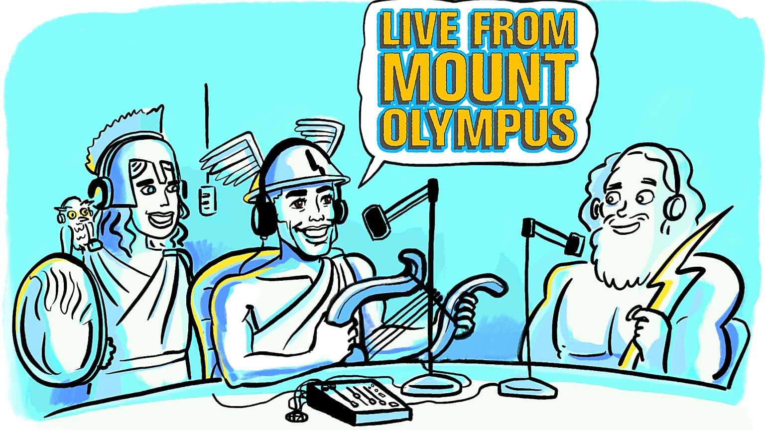 Season Six of award-winning podcast Live from Mount Olympus launches 22 April