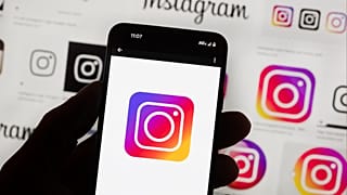 File - The Instagram logo is seen on a cell phone, Friday, Oct. 14, 2022, in Boston.