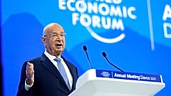 Klaus Schwab kündigte Rücktritt bei Weltwirtschaftsforum an.