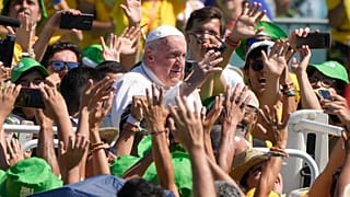 O Papa Francisco na Jornada Mundial da Juventude em Lisboa em 2023