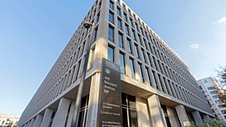 ABD Eğitim Bakanlığı binasının dış cephesinden bir görüntü, 3 Aralık 2024