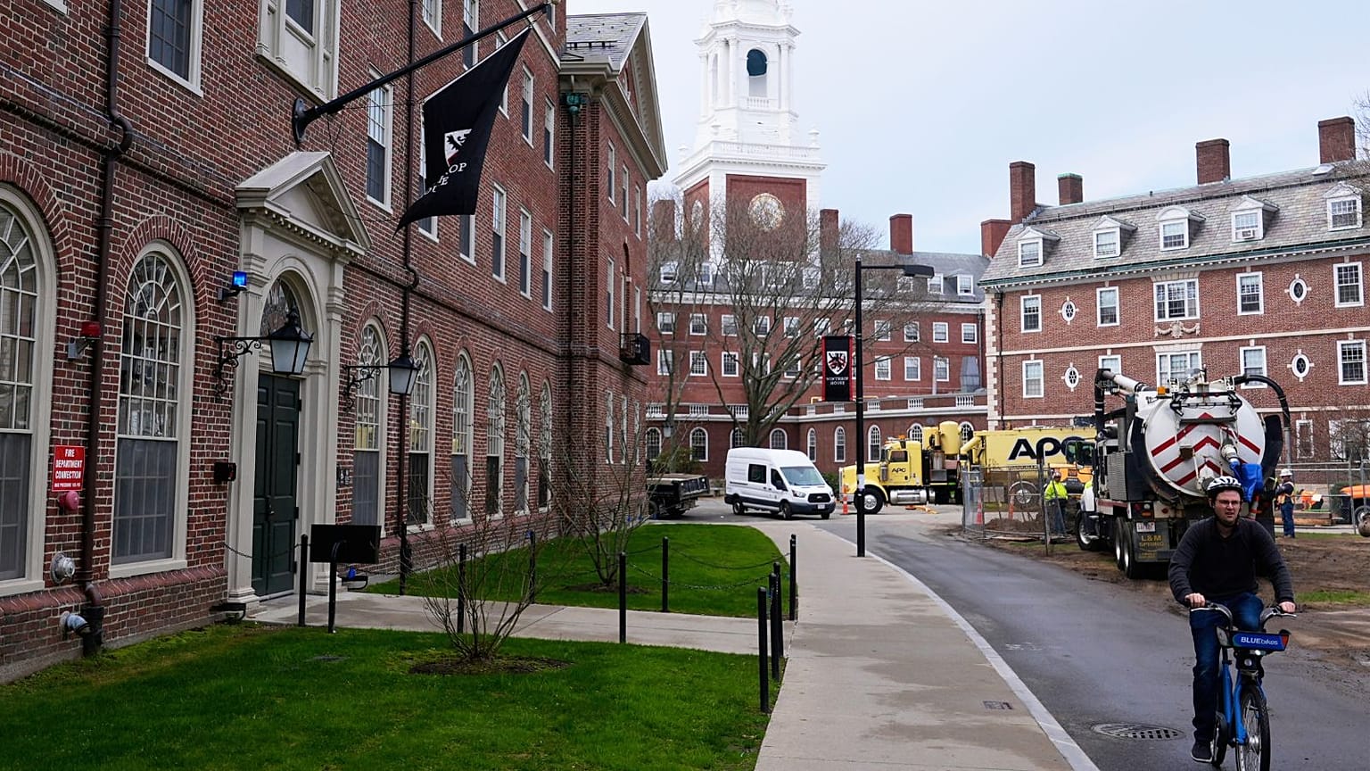 Eliot House na Universidade de Harvard.