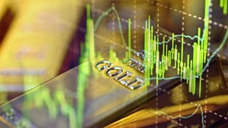 عکس تزیتی از شمش طلا