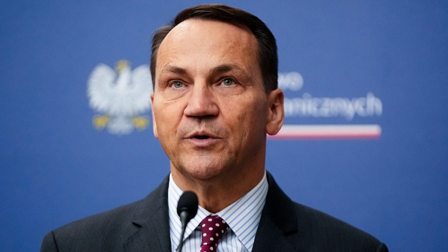 Minister spraw zagranicznych Radosław Sikorski