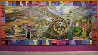 Zadie Xa with Benito Mayor Vallejo, Moonlit Confessions Across Deep Sea Echoes: Your Ancestors Are Whales, and Earth Remembers Everything, 2025. Installation view