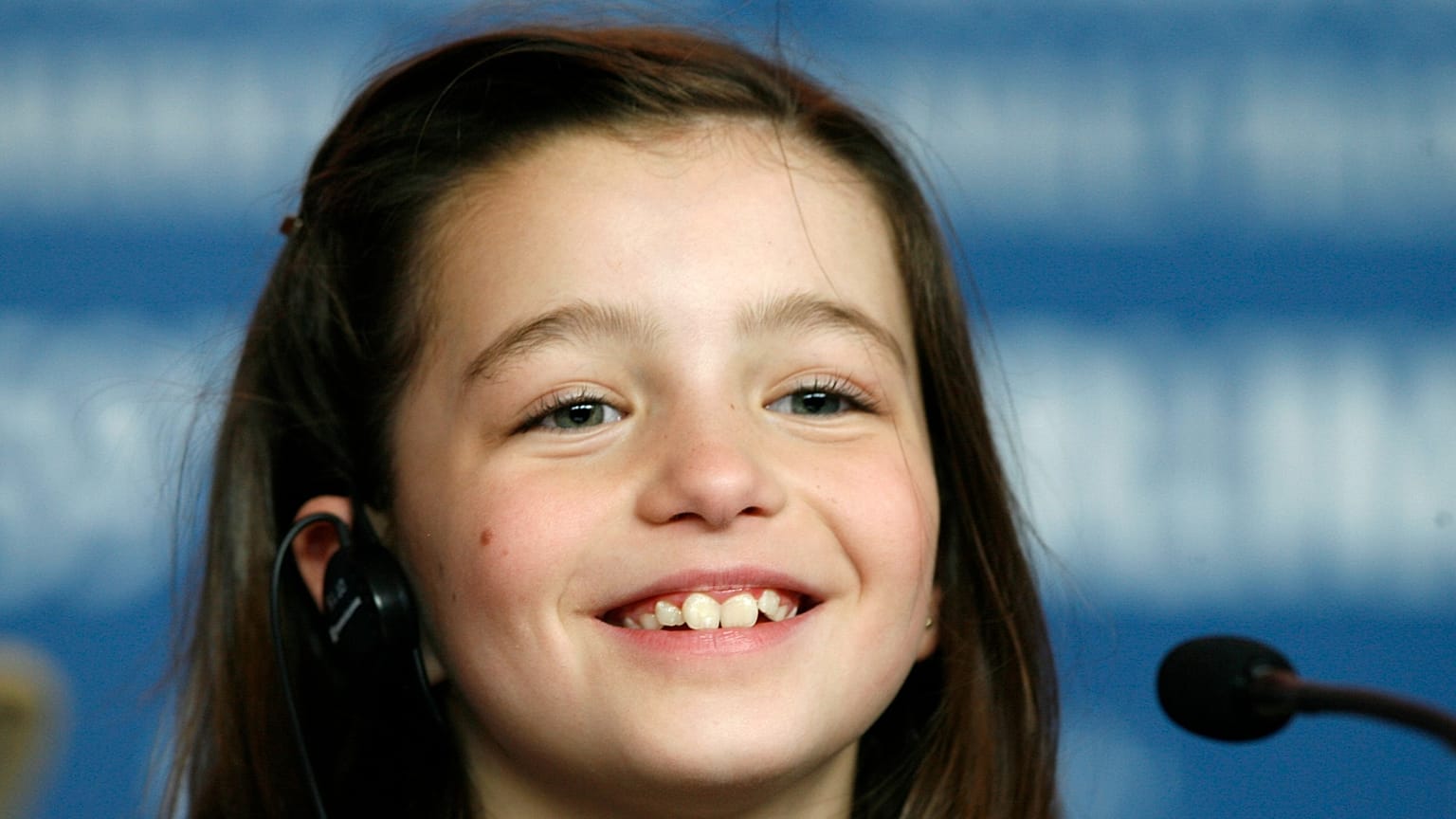 Sophie Nyweide during a press conference for the movie Mammoth at the Berlinale - Sunday 8 Feb. 2009