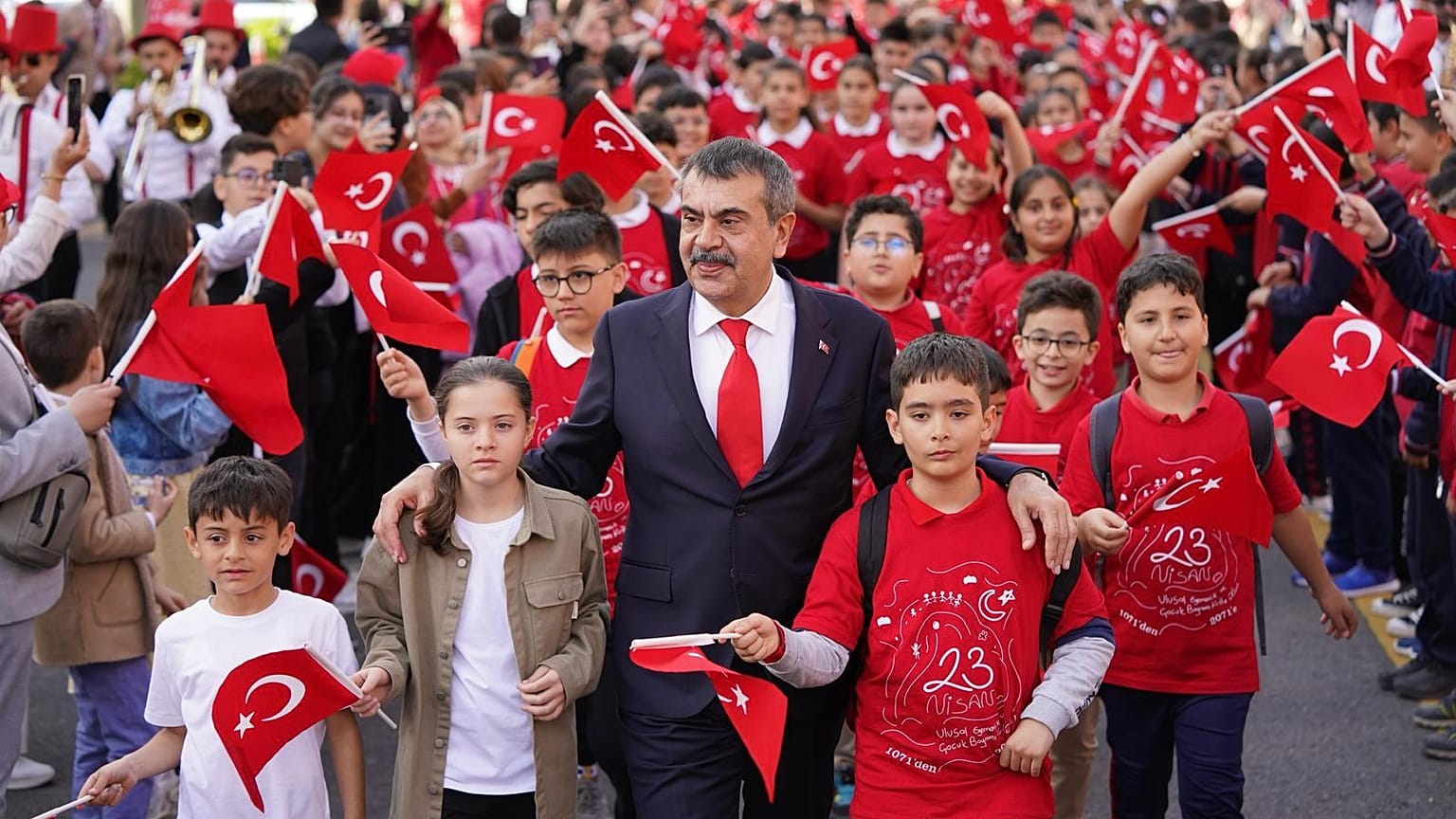 Milli Eğitim Bakanı Yusuf Tekin, 23 Nisan Ulusal Egemenlik ve Çocuk Bayramı'nda başkent Ankara'da, 23 Nisan 2025