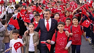 Milli Eğitim Bakanı Yusuf Tekin, 23 Nisan Ulusal Egemenlik ve Çocuk Bayramı'nda başkent Ankara'da, 23 Nisan 2025
