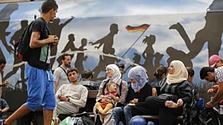 Migranten in Europa im Jahr 2015