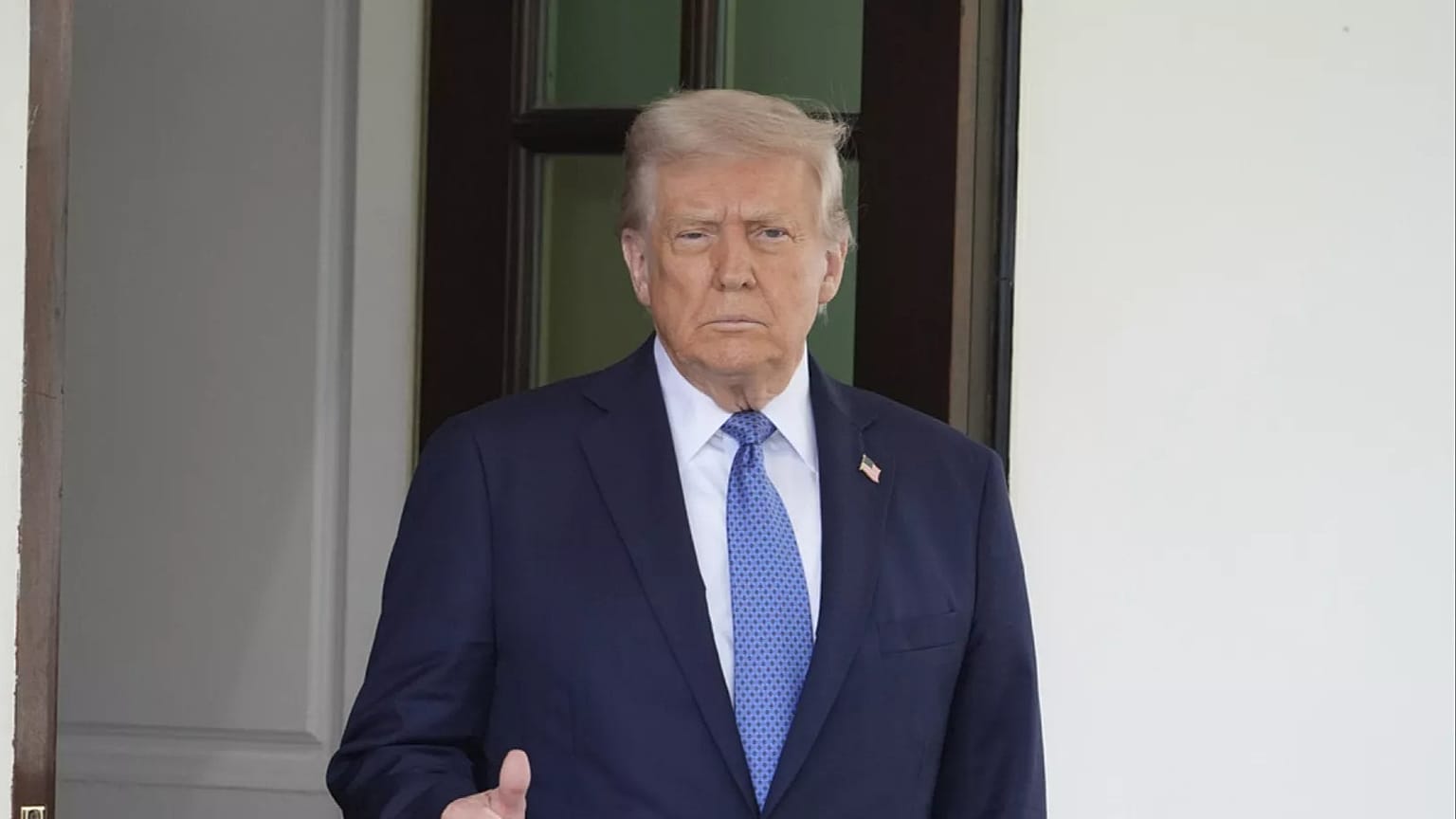 ABD Başkanı Donald Trump, Beyaz Saray, Washington D.C., 24 Nisan 2025.