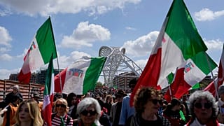 Corteo per la Festa della Liberazione, Roma, 25 aprile 2025