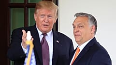 Trump y Orbán en 2019.