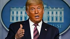 الرئيس الأمريكي دونالد ترامب