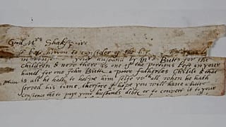 La carta se descubrió por primera vez en 1978, pero no se habían identificado los nombres ni los lugares implicados.