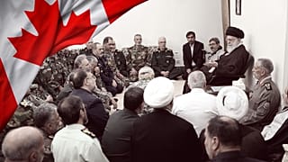 مقامات جمهوری اسلامی ایران و پرچم کانادا