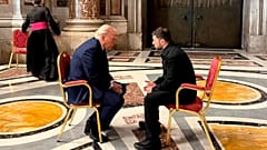 Встреча Владимира Зеленского и Дональда Трампа в Риме