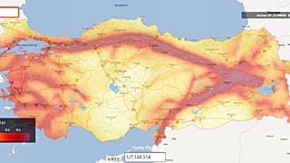 Türkiye Deprem Tehlike Haritası